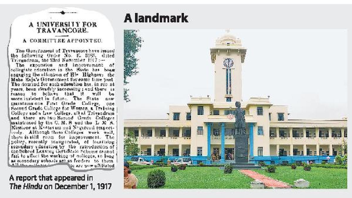 It’s a historic century for Kerala’s sanctum of higher education The